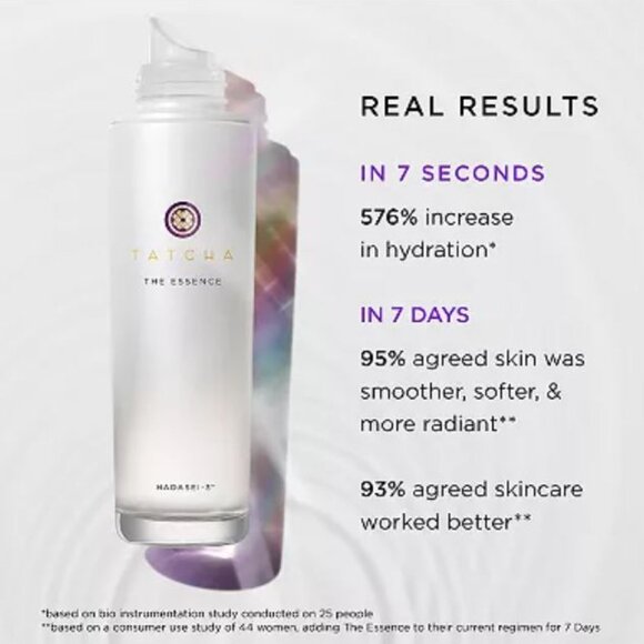 2X TATCHA The Essence Plumping Skin Softener 2.5 oz/75ml Total 150ml New - Picture 6 of 6